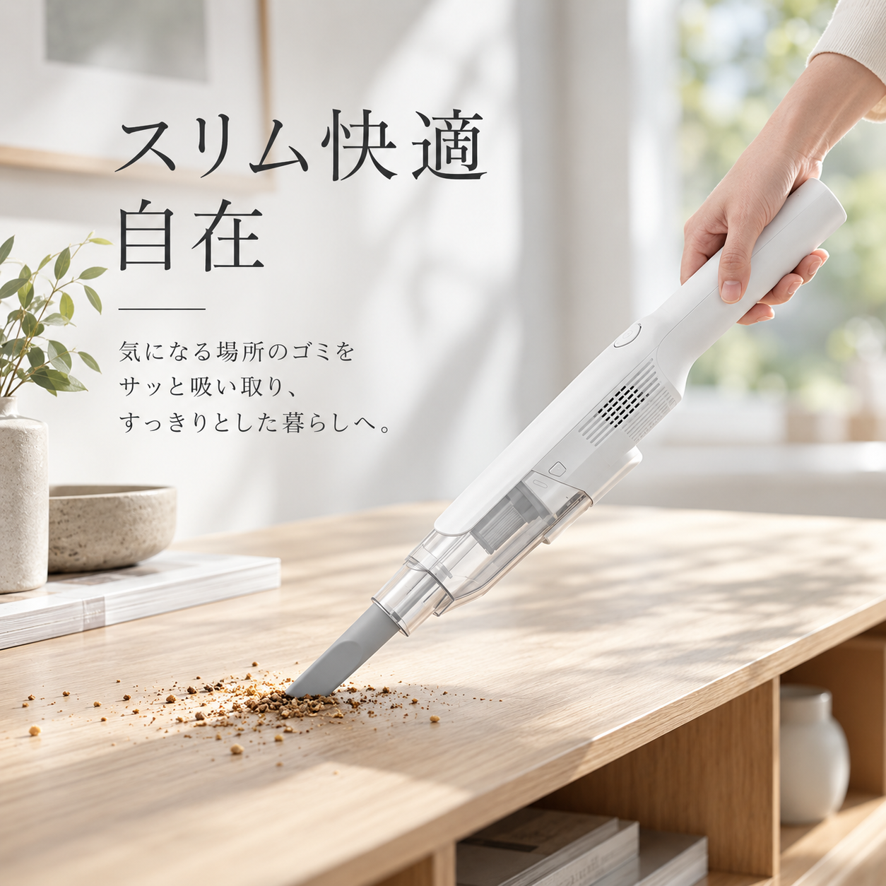 MOOSOO 【大特価SALE☆10,899円⇒7,899円】掃除機 コードレス