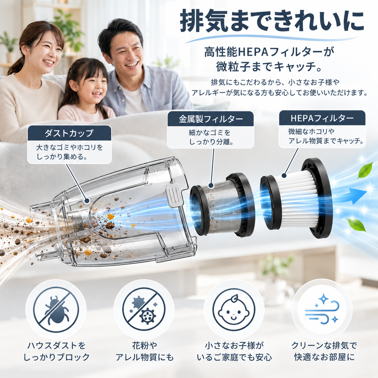 秋のお買い得祭☆10980円→7980円／掃除機 コードレス スティック