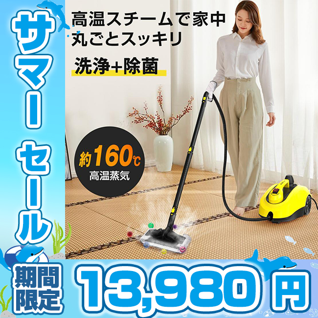 MOOSOO ＼サマーセール☆24,900円→13,980円！／スチーム