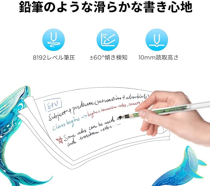 液タブ 液晶ペンタブ 11.9センチ 豪華版 8192レベル筆圧 1年間