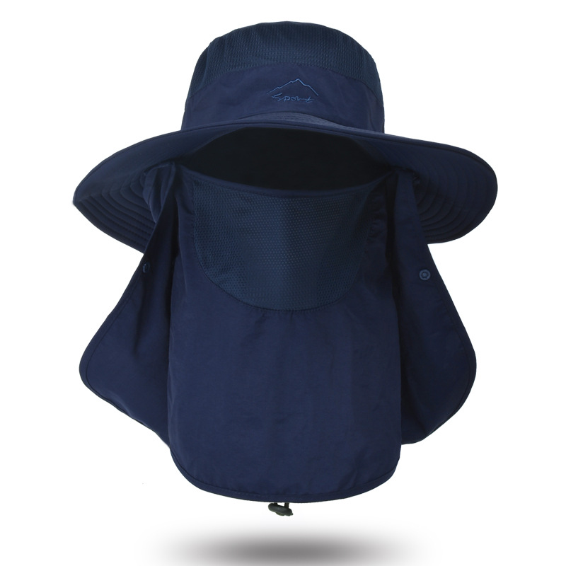 サファリハット 3way アウトドアハット メンズ帽子  軽量 薄手 折畳み UVカット 日除け 紫外線対策 農作業 ガーデニング用 釣り 登山 男女兼用｜s-butler｜02
