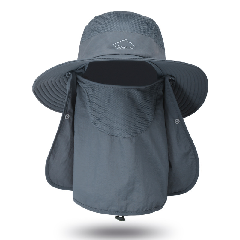 最新作の サファリハット 3way アウトドアハット メンズ帽子 軽量 薄手 折畳み UVカット 日除け 紫外線対策 農作業 ガーデニング用 釣り 登山  男女兼用