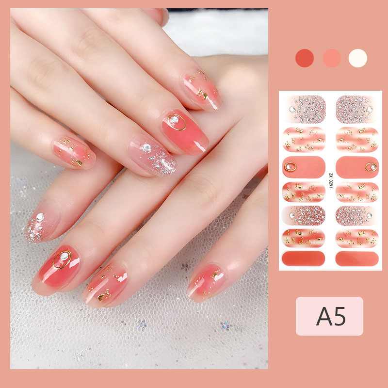 セール ５枚セット ネイルシール 3d立体 以上節約 ジェルネイル風シール ハンド用 夏 ネイルステッカー 一人1セット限り 貼るだけ 送料無料 花柄 ネイルアート