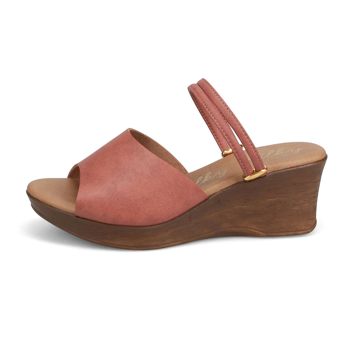 SMILE 通気性サンダル ホワイト・ブラウン*7 SMILE 通気性サンダル ホワイト・ブラウン*7 SMILE 通気性サンダル