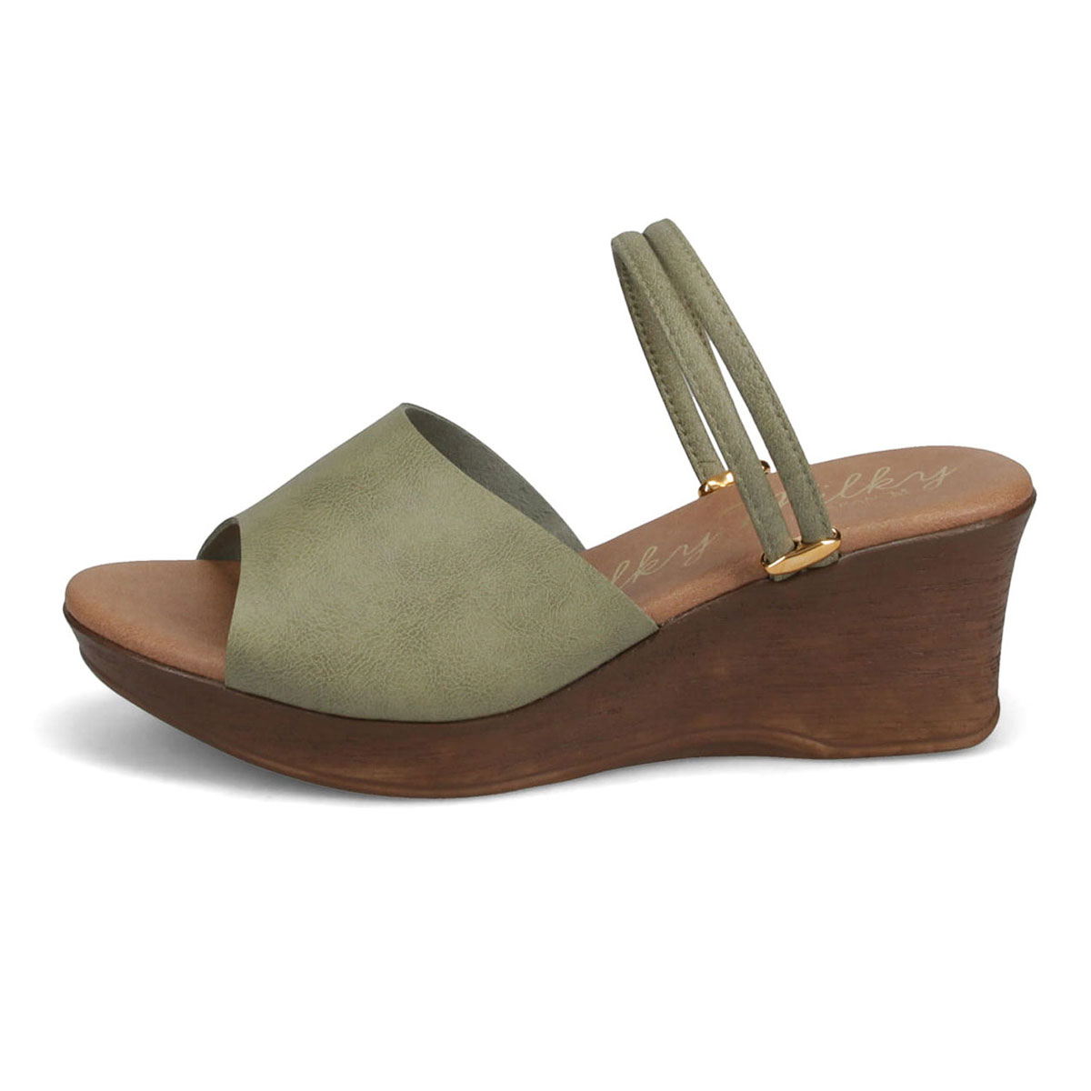 レディース　新品未使用　ROPE ブラック ミュール ゴールドリング23.5 ROPÉ PICNIC(ロペピクニック) / 2WAYスクエアトゥブロックヒール