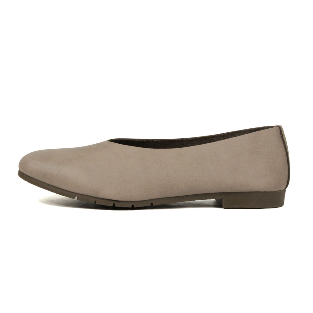 日本製 パンプス ぺたんこ 柔らか スクエアトゥ ローヒール バレエ