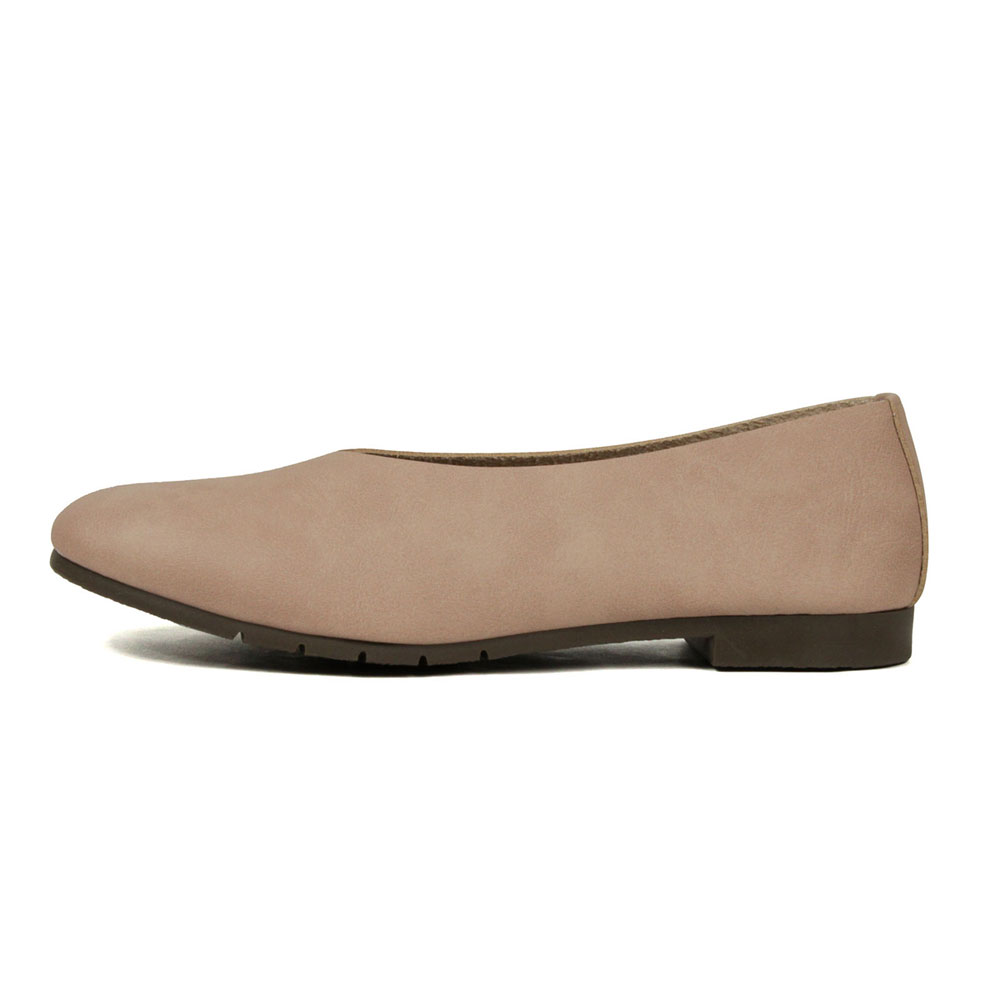 日本製 パンプス ぺたんこ 柔らか スクエアトゥ ローヒール バレエ