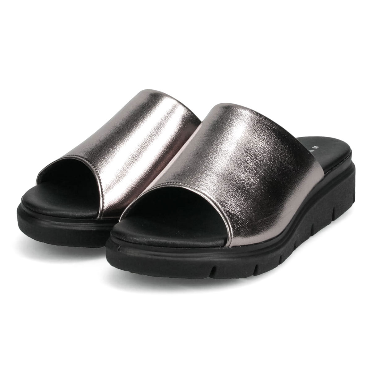 サンダル レディース つっかけ ウェッジソール ミュール