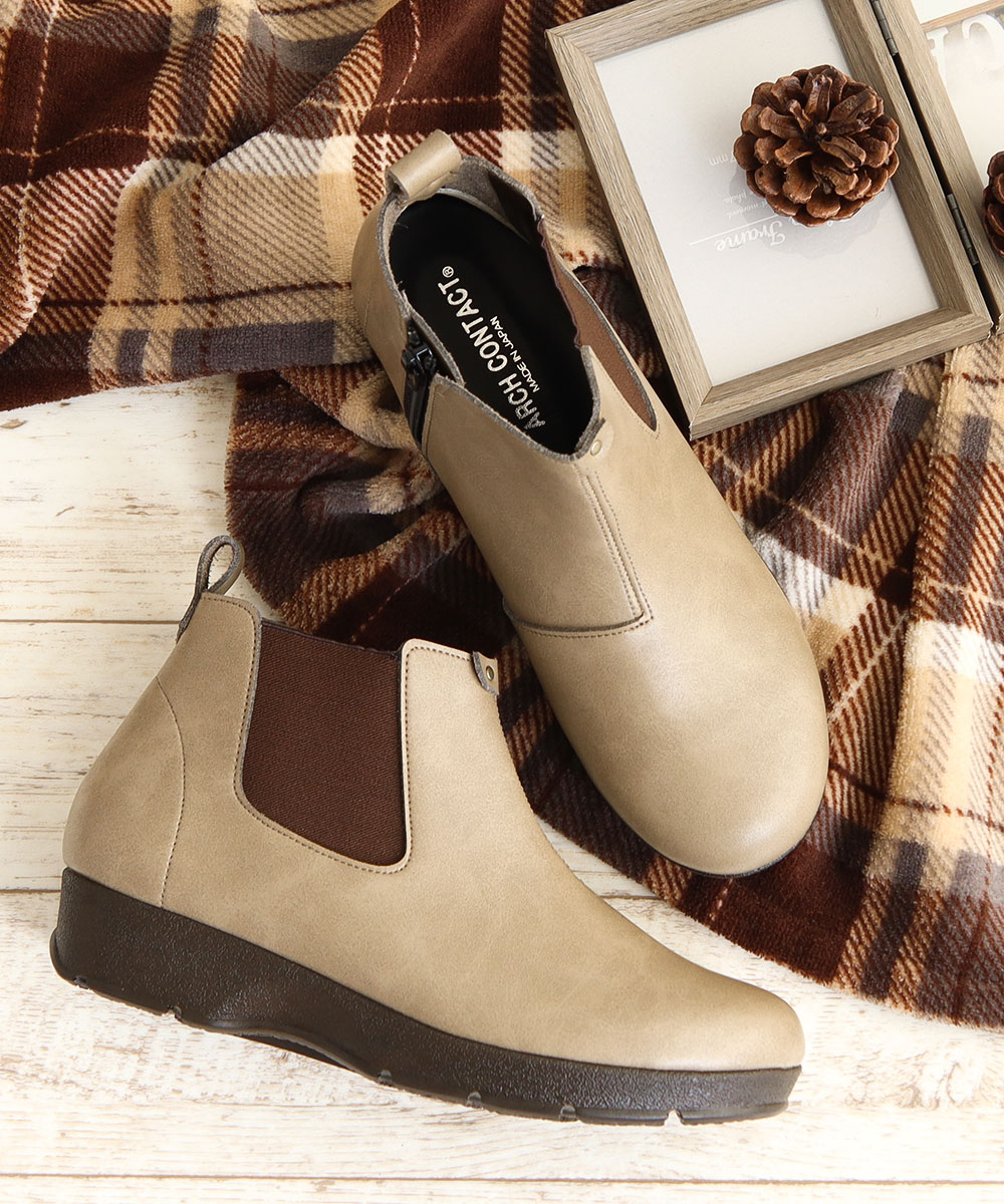 ARCH CONTACT（アーチコンタクト） サイドゴアブーツ レディース