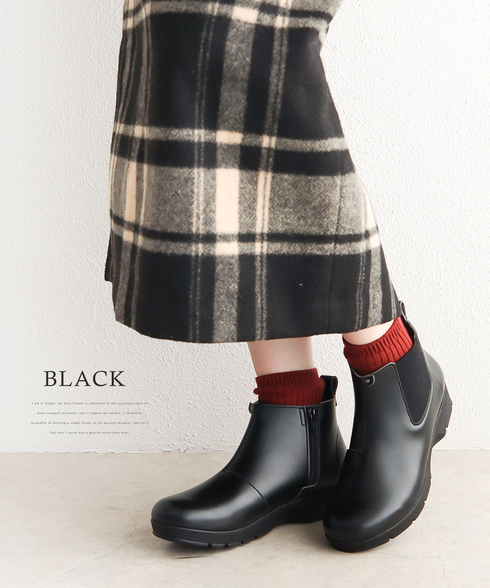 ARCH CONTACT（アーチコンタクト） サイドゴアブーツ レディース