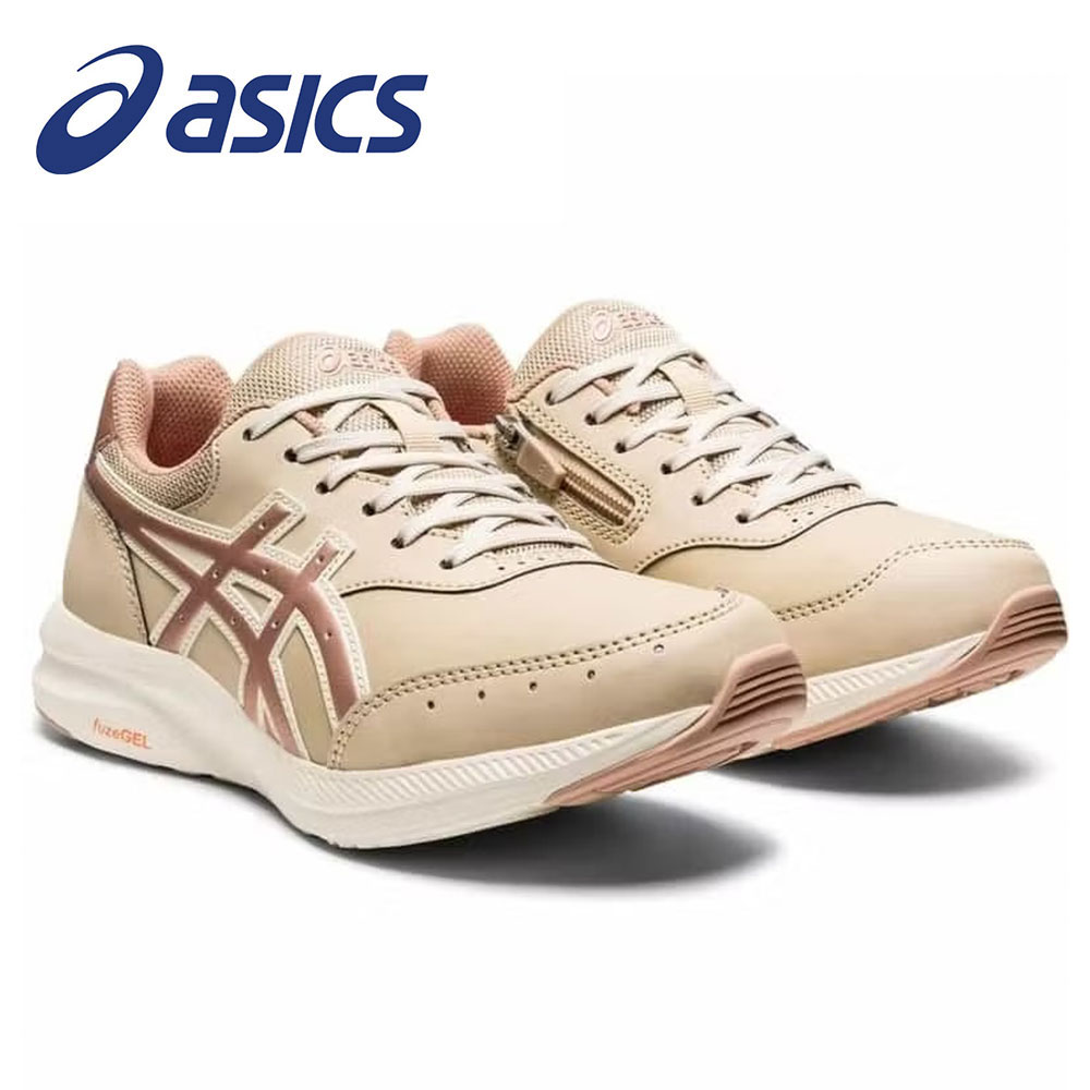 �A�V�b�N�X GEL-FUNWALKER W053 ���f�B�[�X 3E ���L �E�H�[�L���O�V���[�Y �y�� �t�@�X�i�[ ���C�g�O���[ �x�[�W�� �l�C�r�[ 1292A053 ����