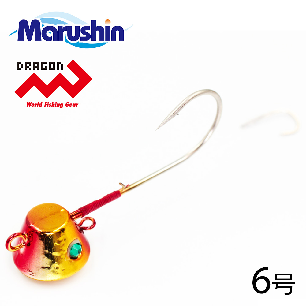 マルシン 一つテンヤ レッドゴールド 6号 TRD一つテンヤ 一つてんや テンヤ釣り マダイテンヤ テンヤ 海エビ ライトタックル オモリ  :4535090161158:スニーカーファッション セレブル 通販 