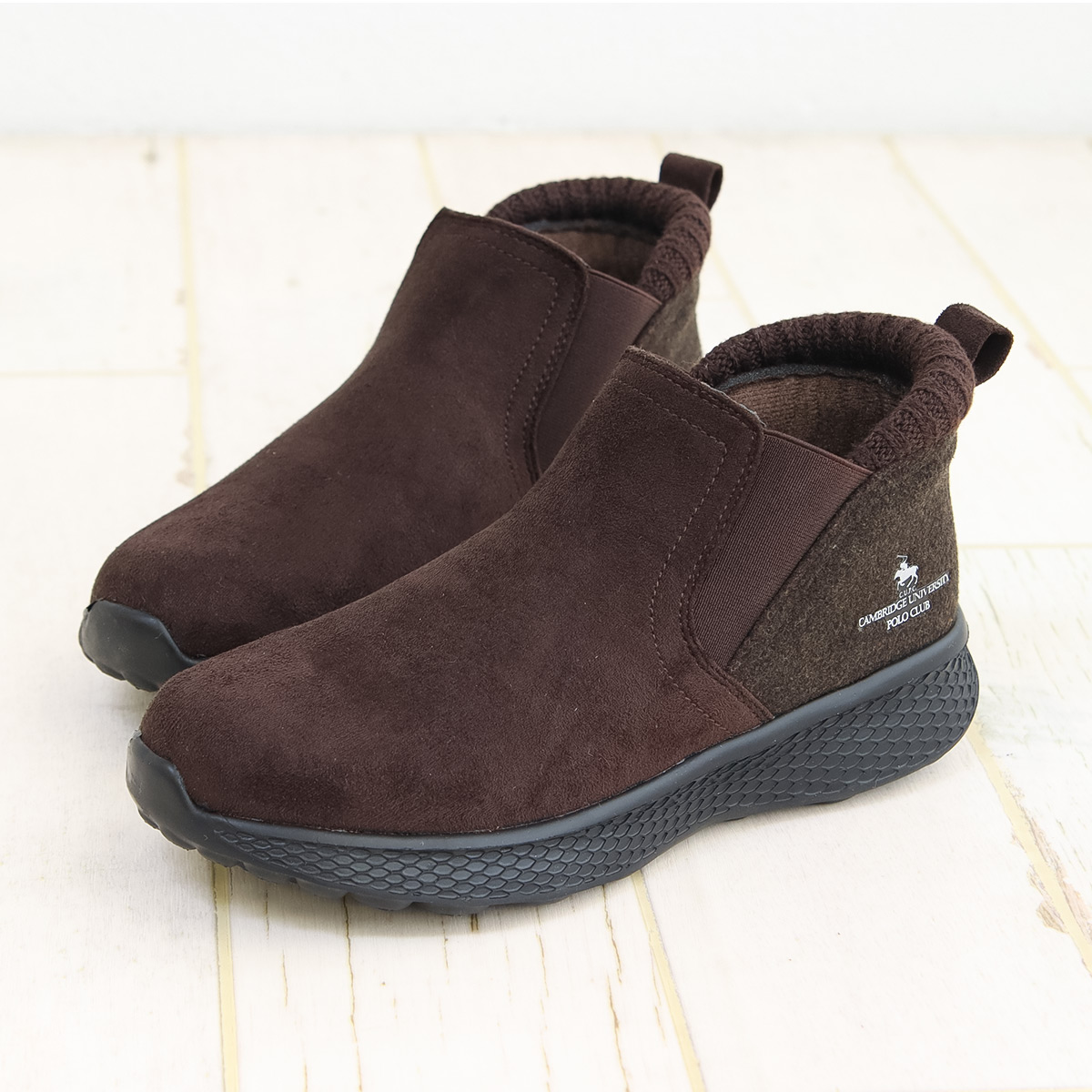 ポロ クラブ（Polo Club） サイドゴアブーツ レディース 軽量 裏起毛