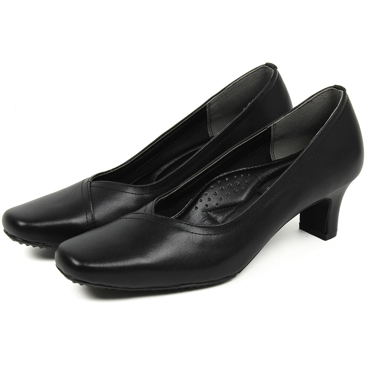 Rakuchin（らくちん） RAKUCHIN COMFORT 本革 パンプス 痛くない 脱げ