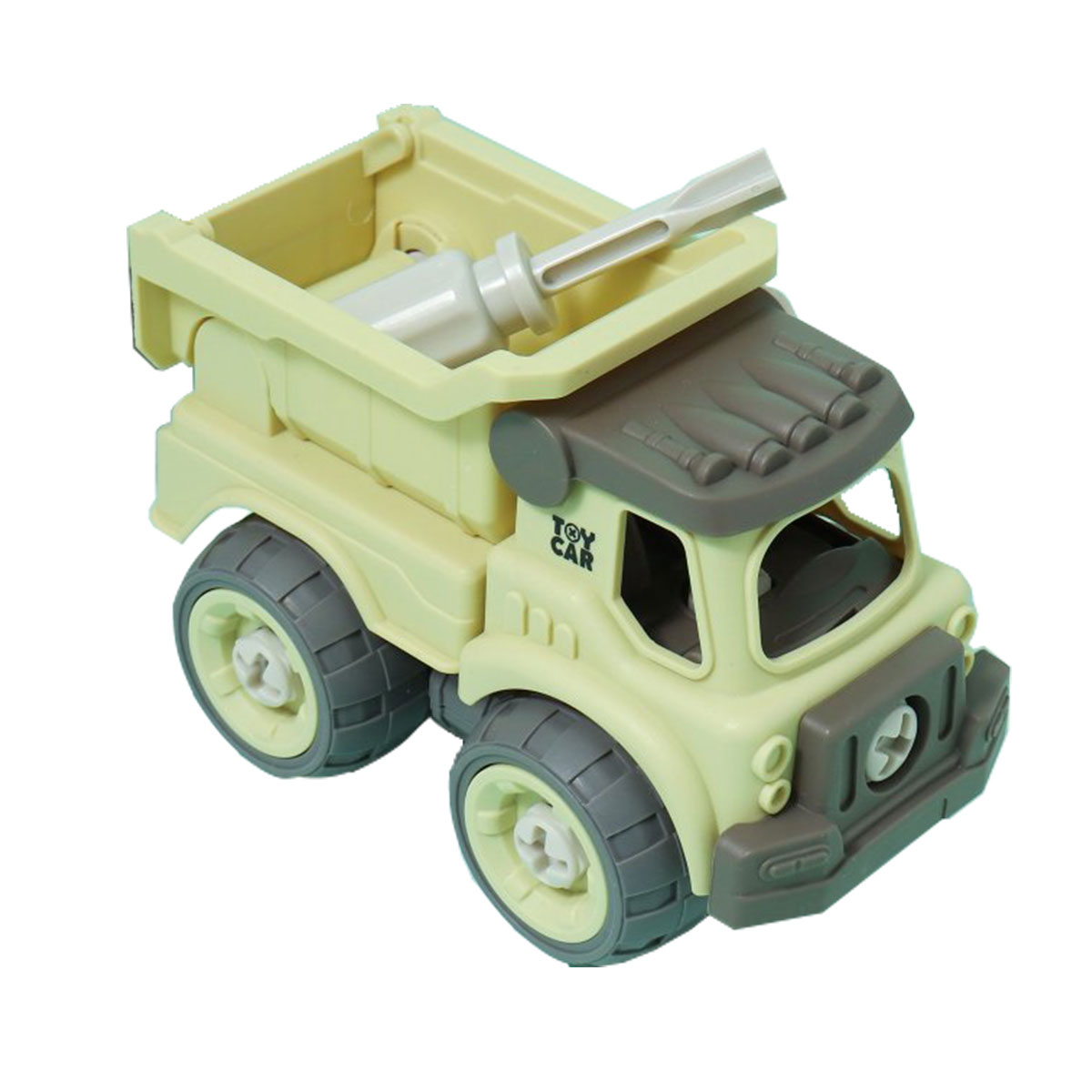 F.O.KIDS（エフオーキッズ） 車のおもちゃ 組み立てDIY 重機 掘削カー