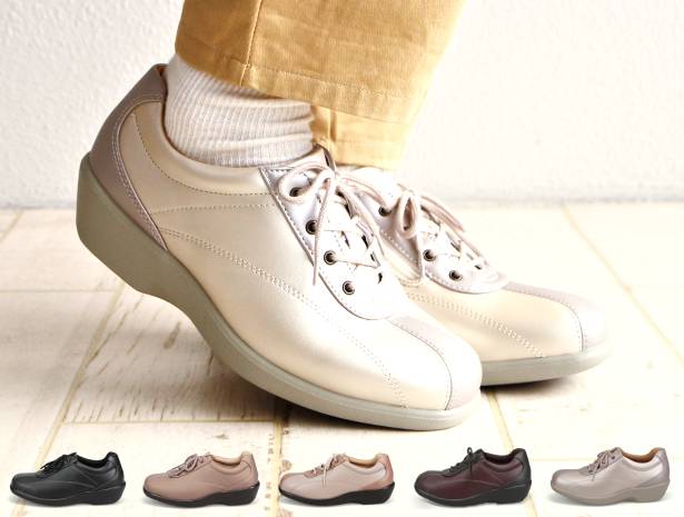 トパーズ コンフォートシューズ レディース 靴 ウォーキング 幅広 おしゃれ 歩きやすい 軽い 履きやすい ファスナー 黒 TOPAZ 2401 爆買