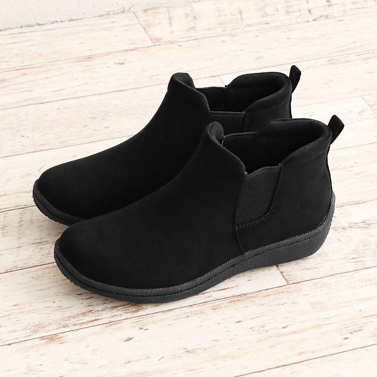 トパーズ ショートブーツ レディース 防水 防寒 防滑 軽量 幅広 3e 防寒 軽い 暖かい 裏起毛 サイドゴア レインブーツ 黒 カーキ topaz 2301