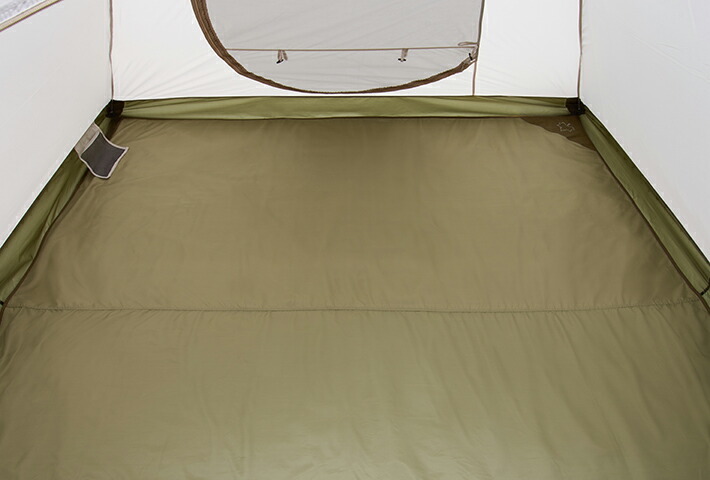 テントにぴったり収まるサイズ