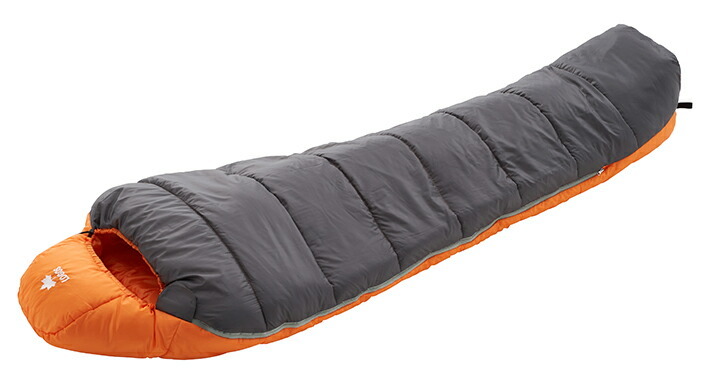 ［適正温度-2℃まで］暖かさを追求したマミー型寝袋