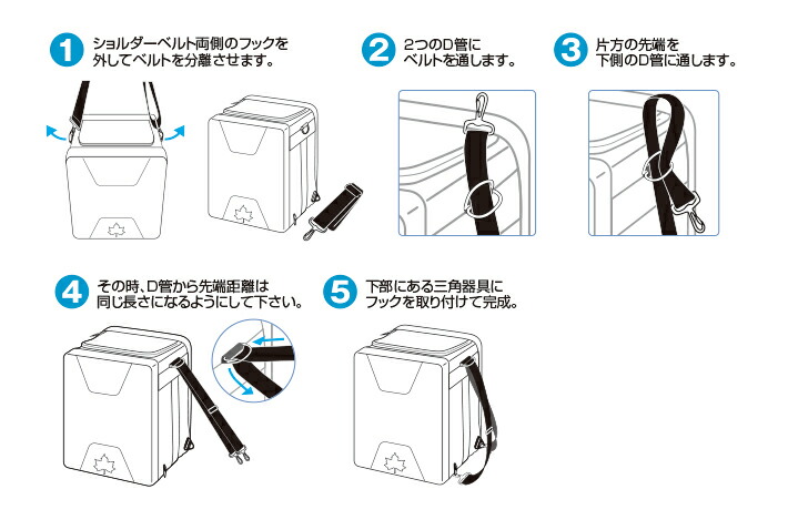 ベルト取り付け方法