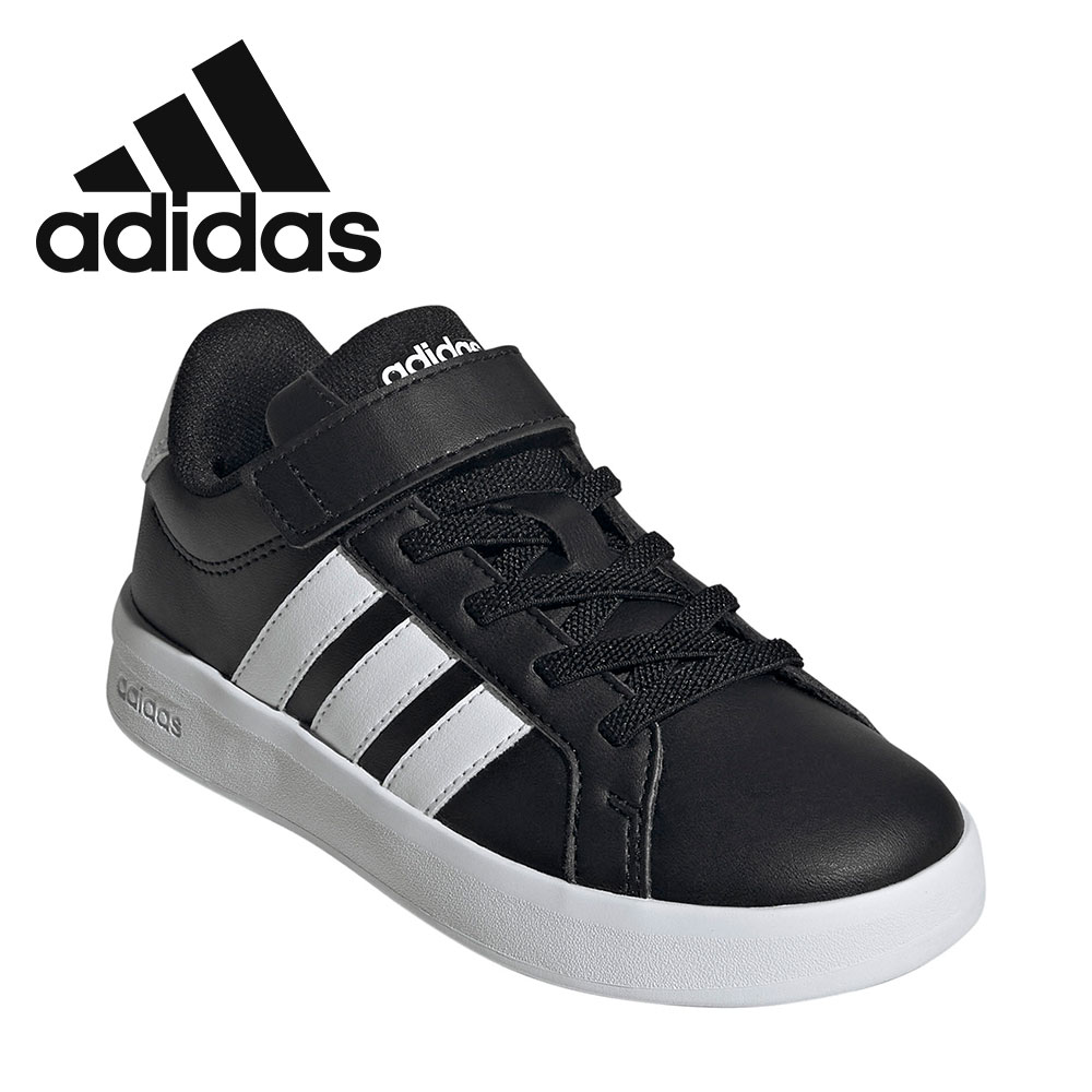 adidas（アディダス） キッズ スニーカー ベルクロ ベルト コート