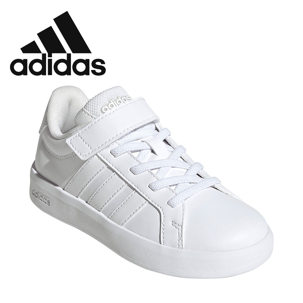 adidas（アディダス） キッズ スニーカー ベルクロ ベルト コート