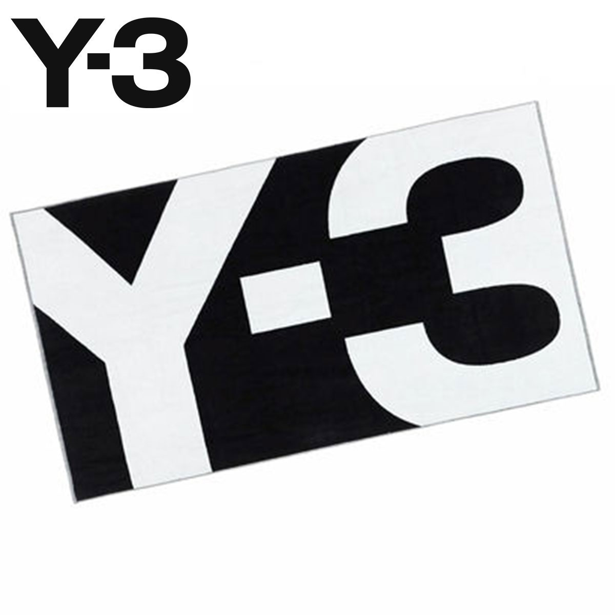つーちゃん専用　【美品】Y-3×adidas YOHJI ロゴ Y-3 ワイスリー y-3 タオル 大判 HD3306 大きめ ロゴ スポーツ 海
