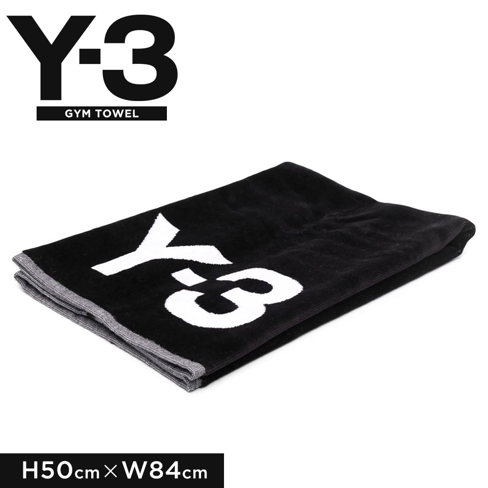 新品　タグ付き　Y-3 ワイスリー YOHJI ロゴ　マフラー 黒 ブラック 未使用品 ワイスリー Y-3 adidas YOHJI YAMAMOTO SCARF 3 STRIPE