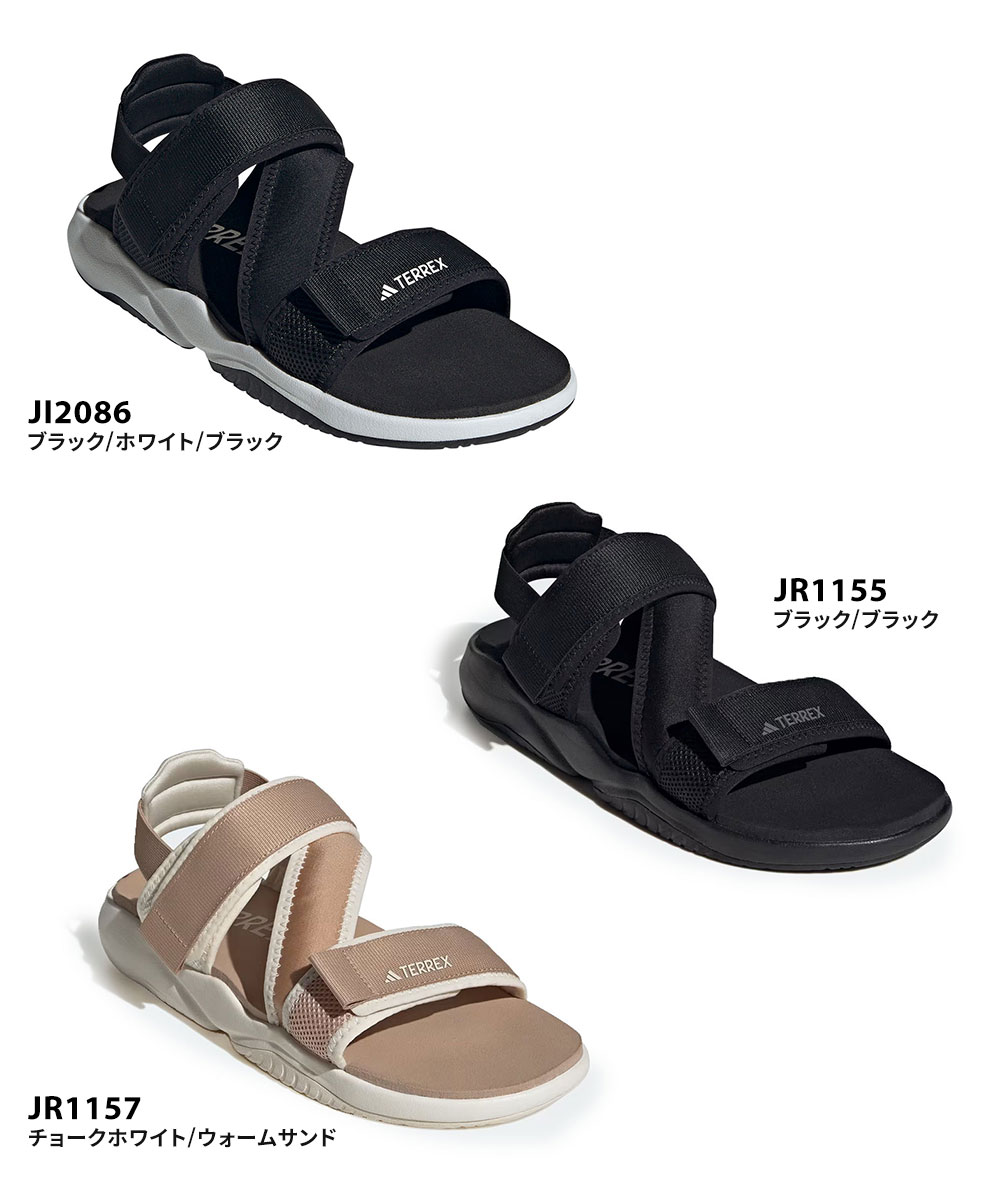 adidas アディダス サンダル スポーツサンダル 黒 ブラック