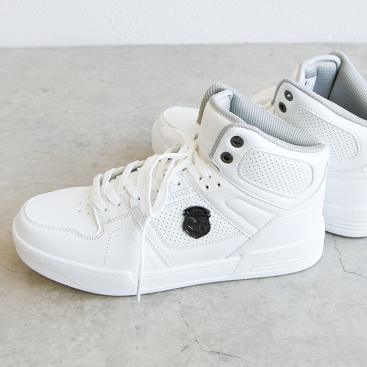 BRIEFING ハイカットシューズ ホワイト wn3950.jpg