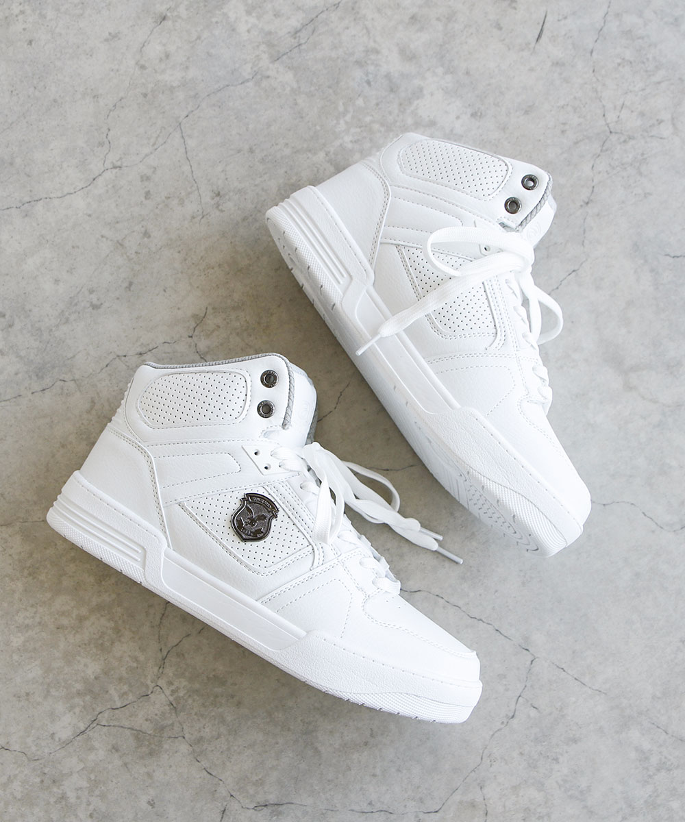 BRIEFING ハイカットシューズ ホワイト 楽天市場】スニーカー メンズ 靴 ハイカット 白 黒 ホワイト ブラック