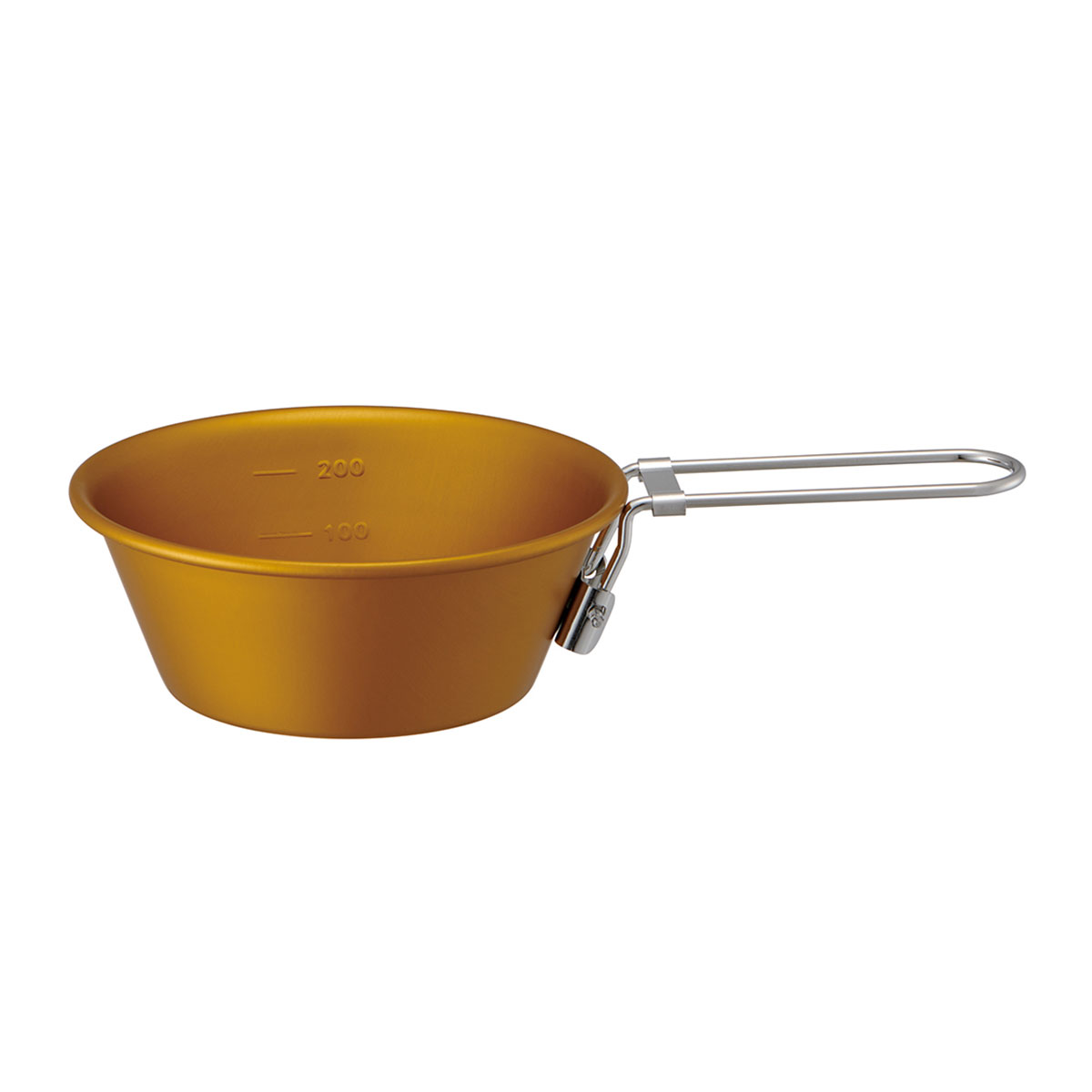 スケーター シェラカップ アルミ製 折り畳み 300ml 目盛り付き