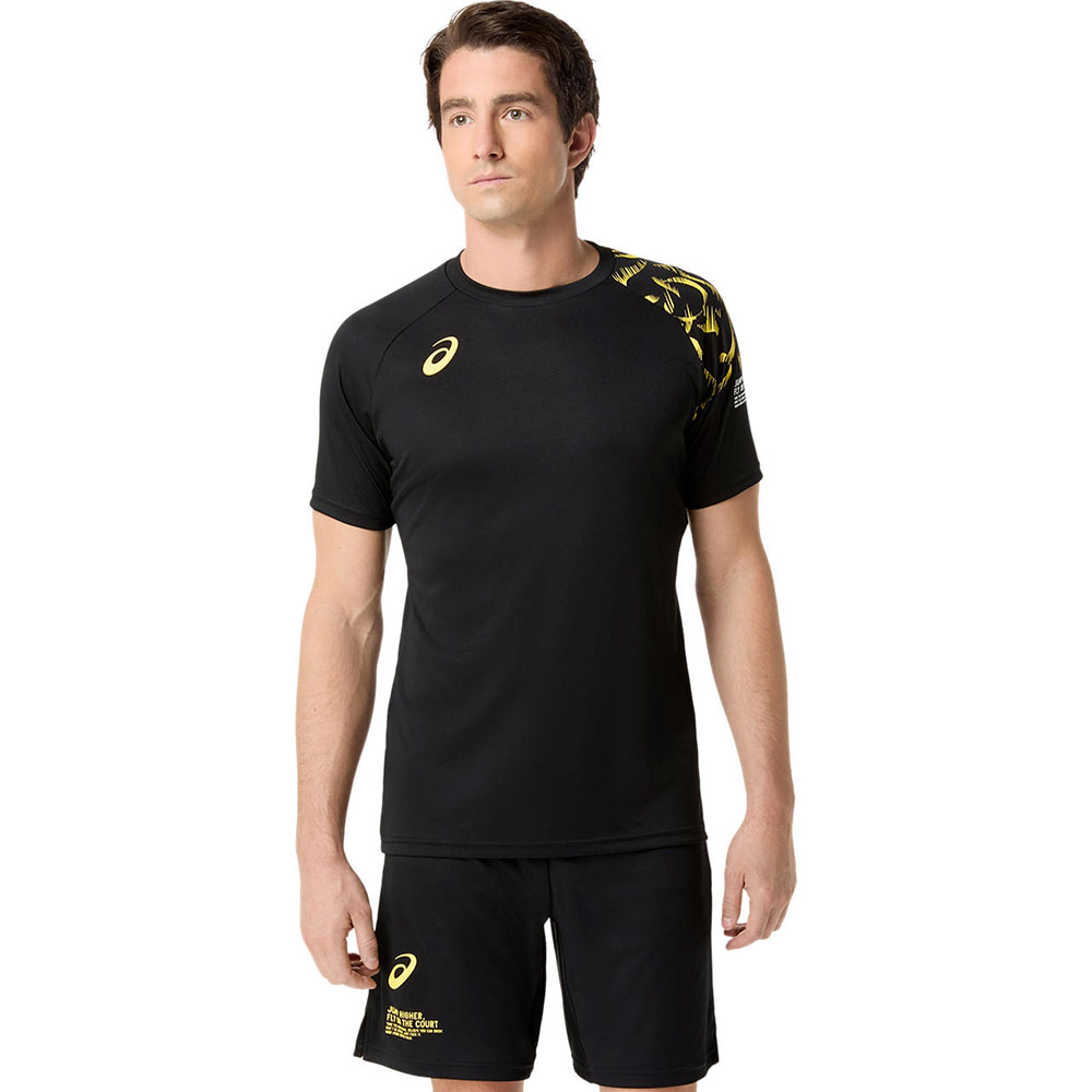 ASICS（アシックス） バレーボール 練習着 半袖シャツ プラクティス