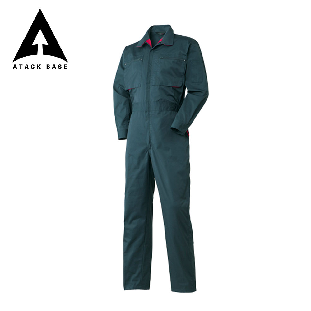 アタックベース 作業服 作業着 つなぎ 大きいサイズ メンズ レディース