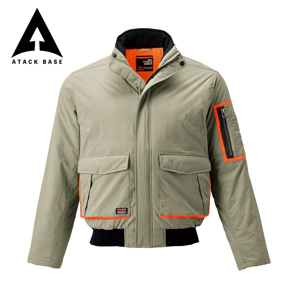 アタックベース 作業服 防寒着 メンズ 秋冬 ジャケット ジャンパー
