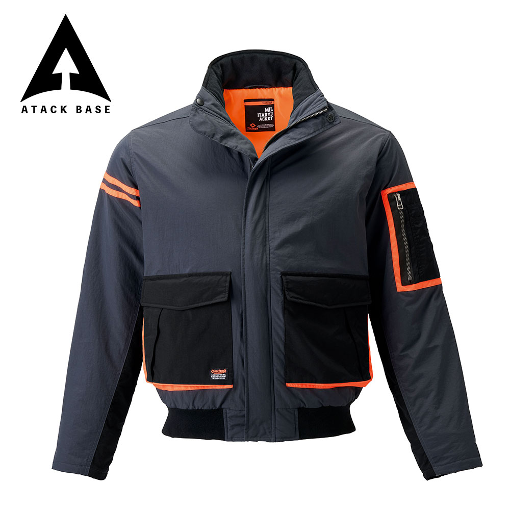 アタックベース 作業服 防寒着 メンズ 秋冬 ジャケット ジャンパー