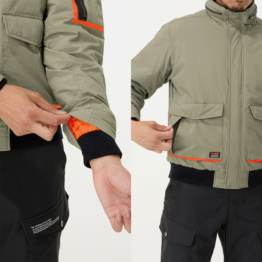 アタックベース 作業服 防寒着 メンズ 秋冬 ジャケット ジャンパー