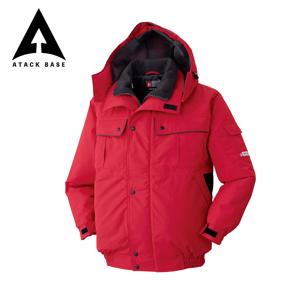 アタックベース 作業服 ブルゾン 防寒着 上着 作業着 防寒 ジャンパー
