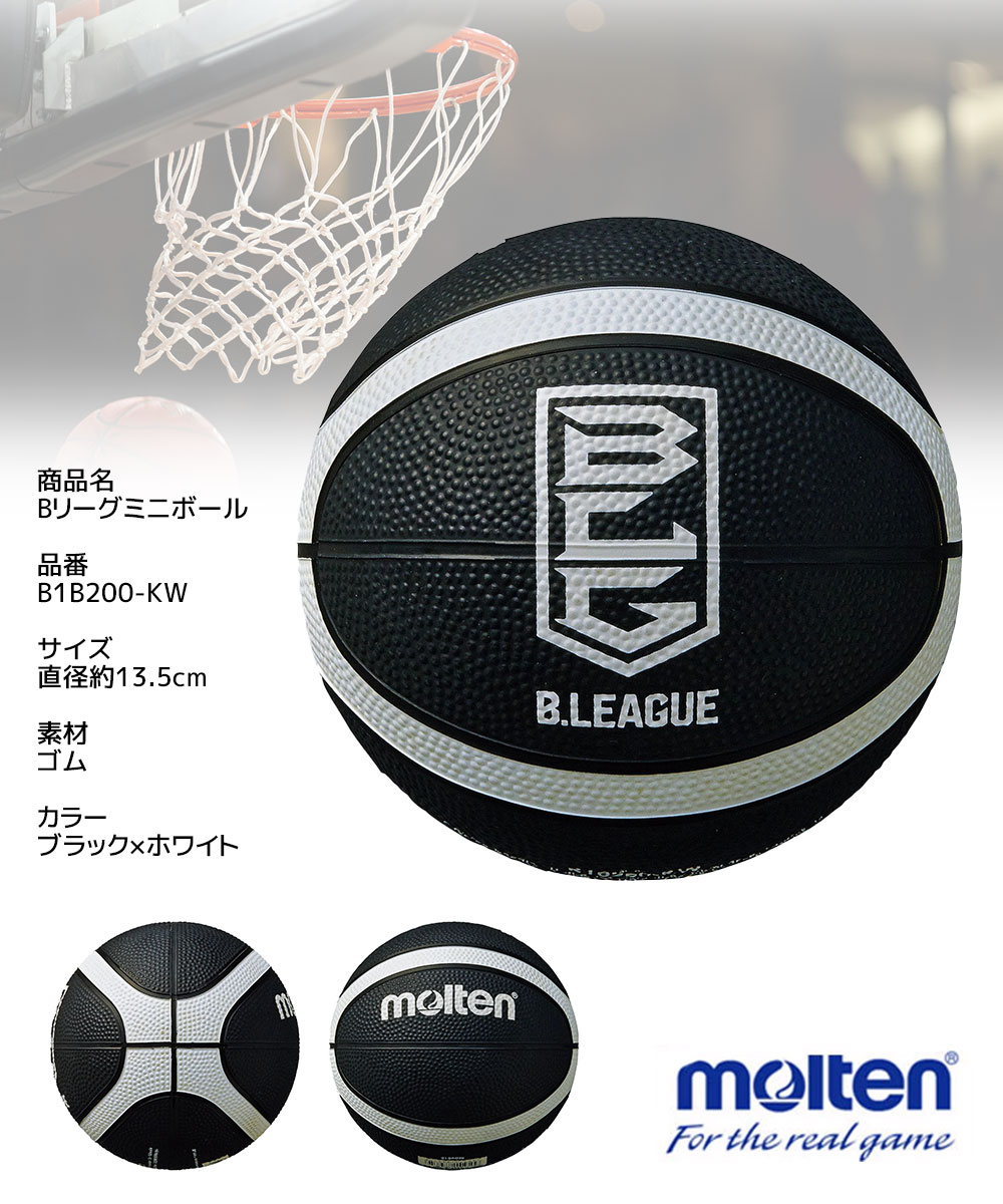 molten（モルテン） バスケットボール ミニボール 13.5cm ゴム サイン