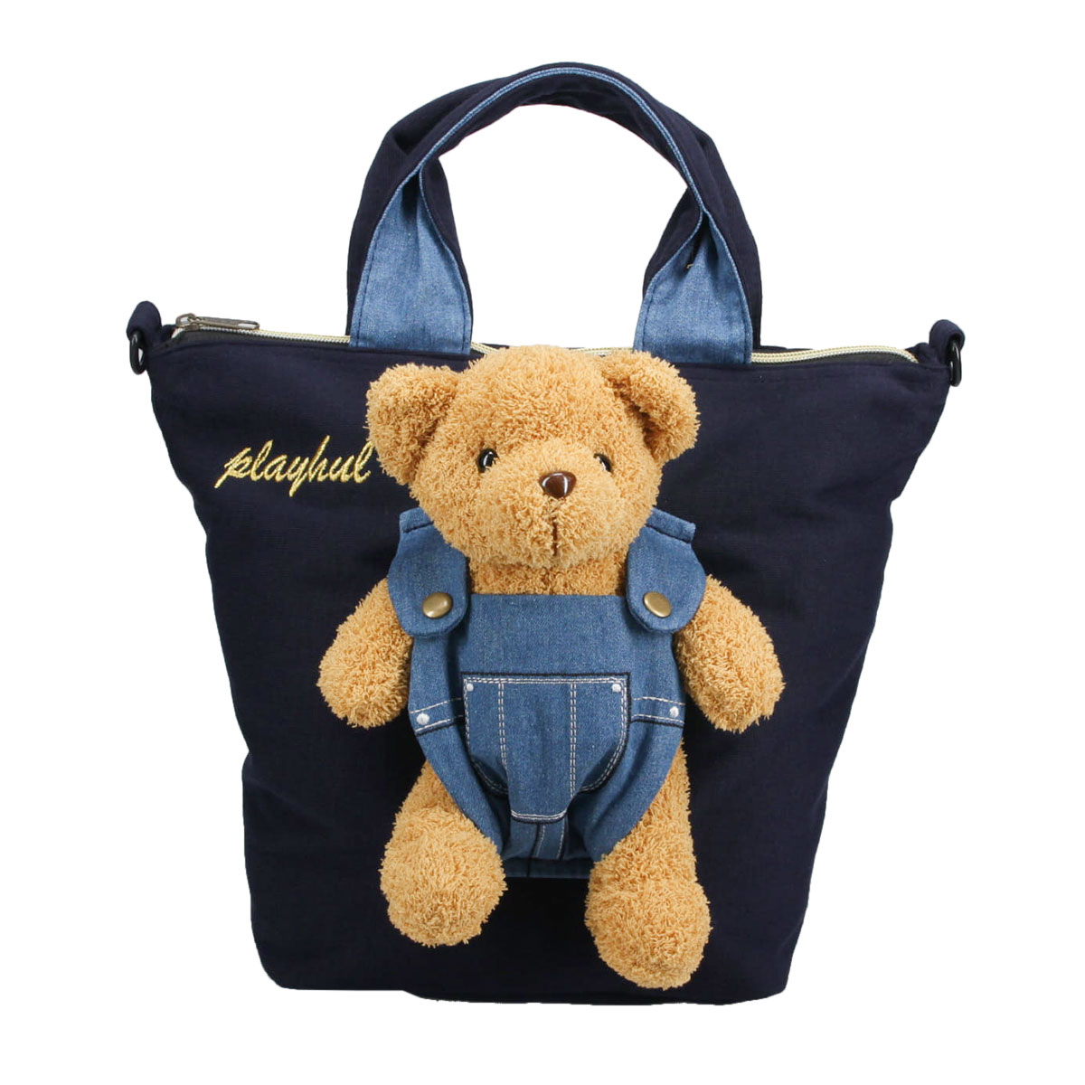 ぬいぐるみ付き リュックサック ショルダー レディース 3way かわいい