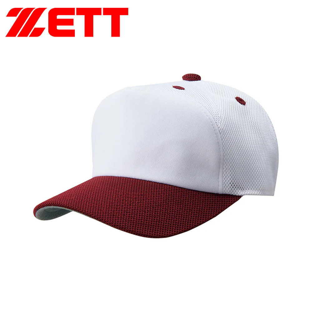 ゼット（ZETT） ベースボール 帽子 フリーサイズ メッシュ 通気性 野球