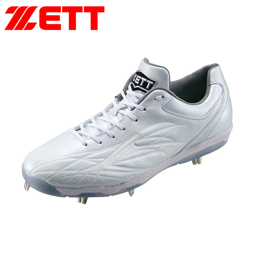 売り切りタイムセール　ZETT野球スパイク　27.5 楽天市場】ゼット（ZETT） BSR2719WH 金具スパイク スーパー
