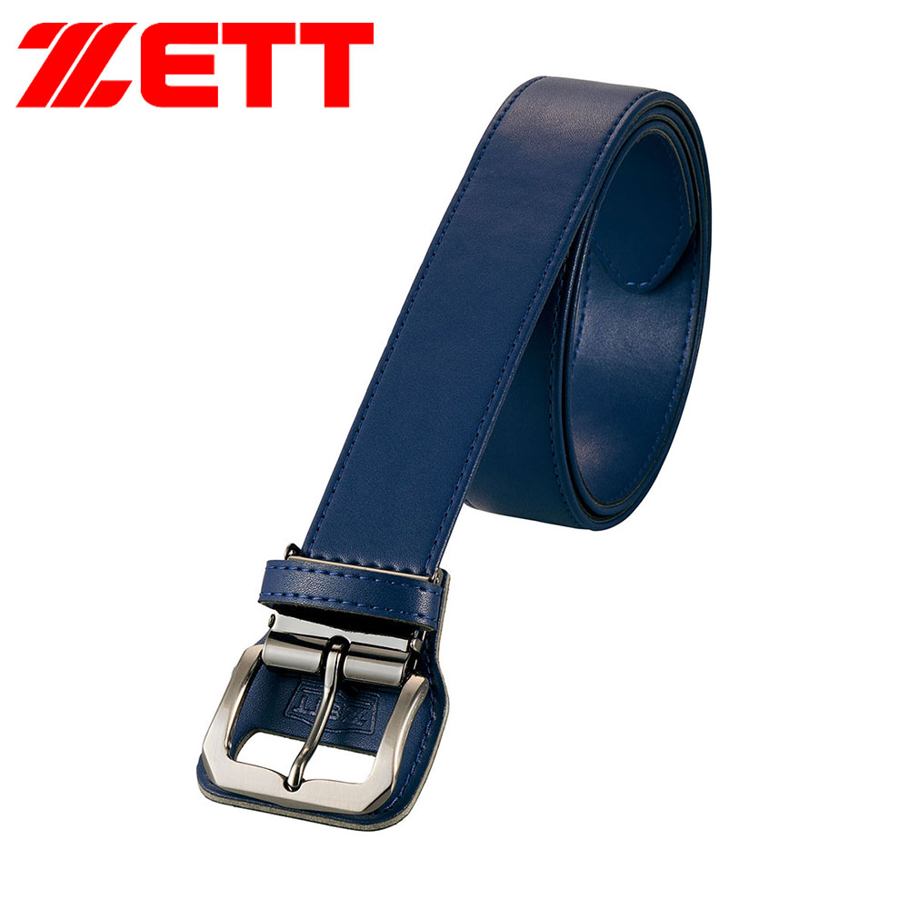 ゼット（ZETT） 野球 ベースボール ベルト つや消し 大人 ブラック