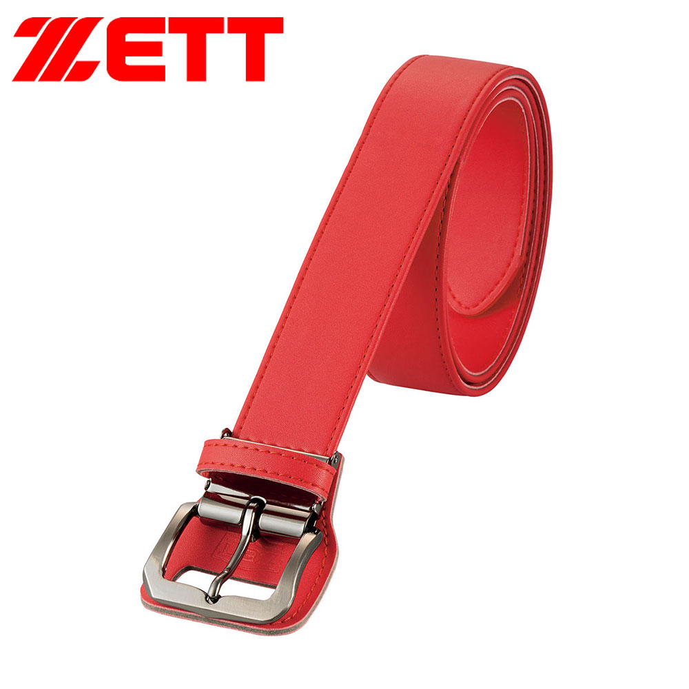 ゼット（ZETT） 野球 ベースボール ベルト つや消し 子供 ブラック