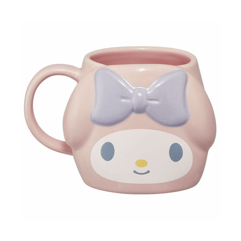 スケーター マグカップ 陶器 ダイカット 立体 キャラクター コップ