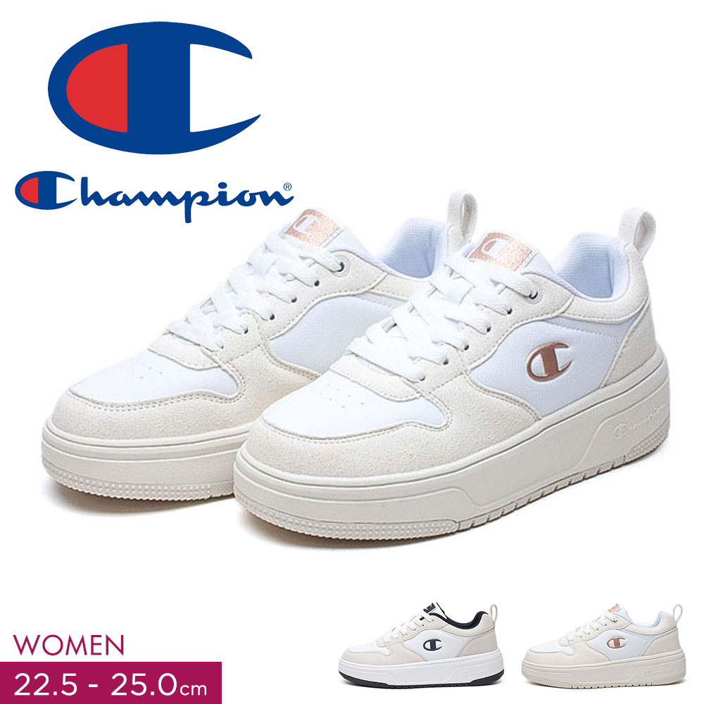 Champion チャンピオン スニーカー レディース ローカット 厚底