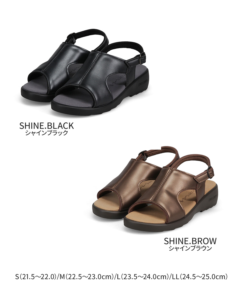 CROISSANT（クロワッサン） サンダル レディース ウェッジソール 靴