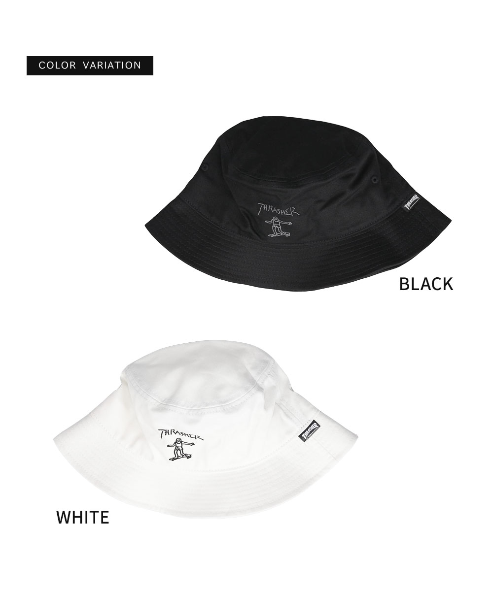 THRASHER 帽子 メンズ ハット ブランド バケットハット 58cm