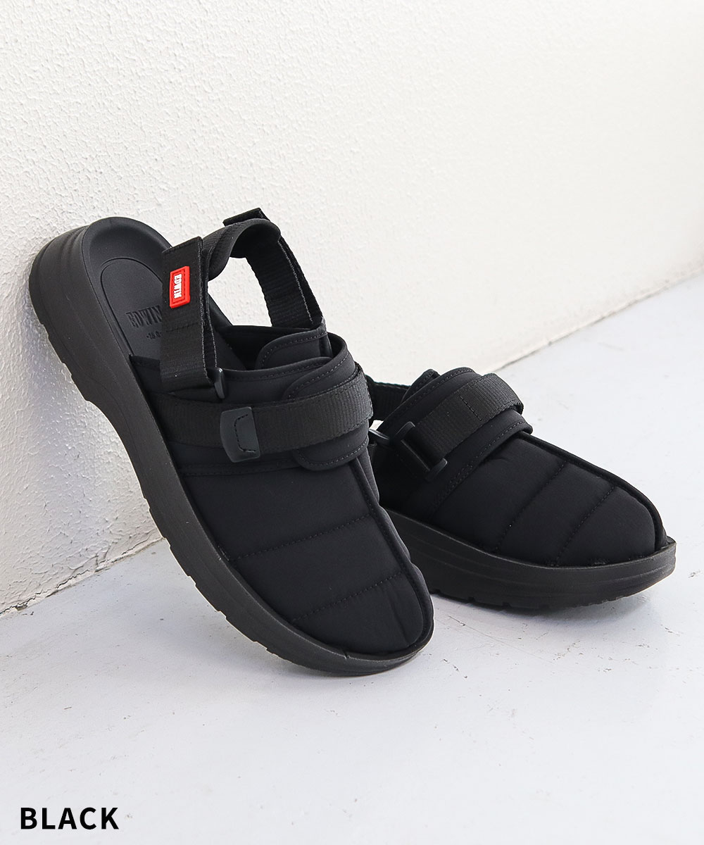 EDWIN（エドウィン） メンズ クロッグ サンダル シューズ 靴 つっかけ