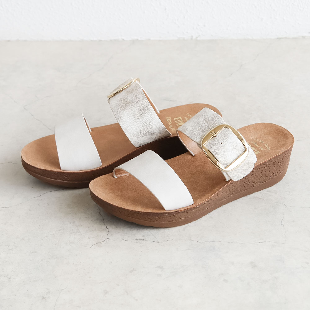 EDWIN（エドウィン） サンダル レディース コンフォート フットベッド